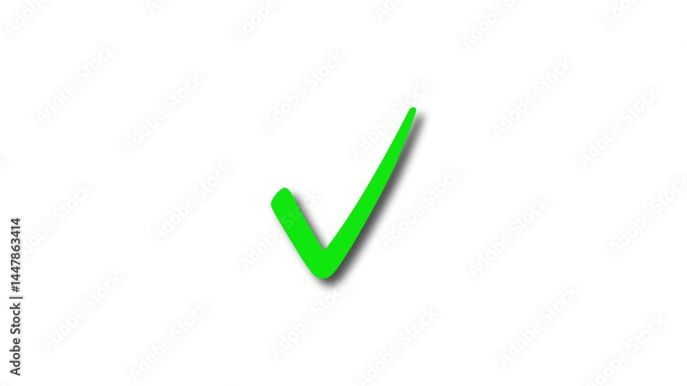 Animated Check Mark Symbol Simple, Sleek, and Stylish Animated Check Mark Symbol Simple, Sleek, and Stylish