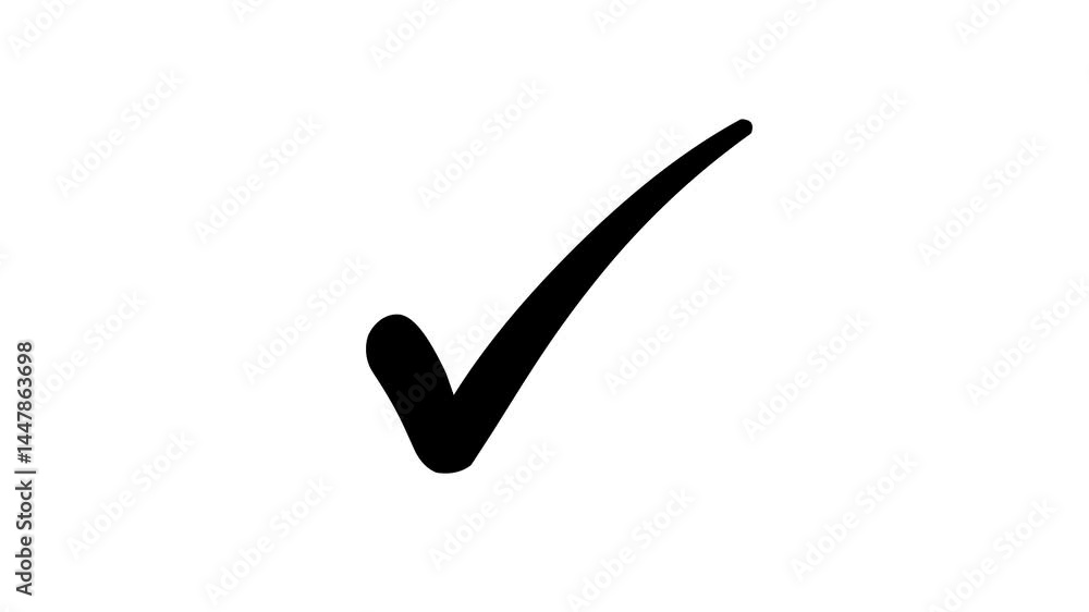 Minimal Check Mark Animation Smooth Motion Design, Animated Check Mark ...