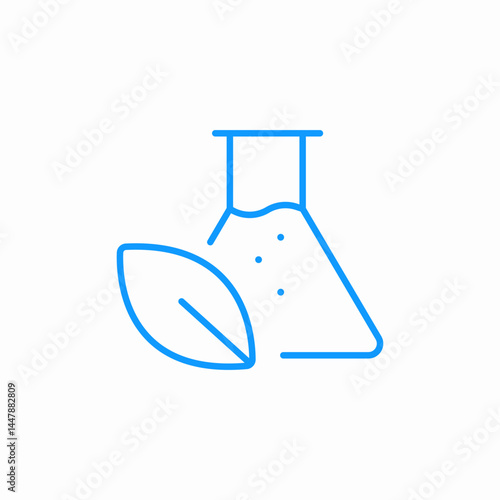 green chemistry icon sign vector