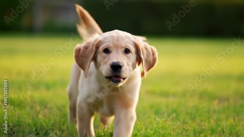 Cutest Puppy Running Ever Caught on Camera!