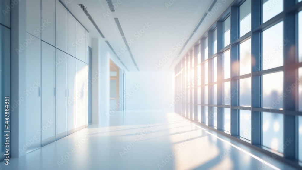 sleek office corridor interior with glowing light background, sunlight reflections, minimal white space
sleek office corridor interior with glowing light background, sunlight reflections, minimal white space