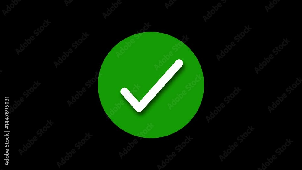 Circle Fill Check Mark Animation in Simple Motion, Simple Animated Circle Fill Check Mark Symbol, Clean Circle Fill Check Mark Animation Design Circle Fill Check Mark Animation in Simple Motion, Simple Animated Circle Fill Check Mark Symbol, Clean Circle Fill Check Mark Animation Design