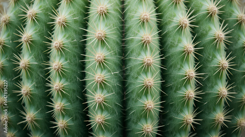 Wallpaper Mural Macro photo of green cactus texture background Torontodigital.ca