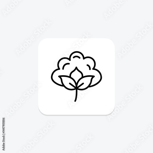 Cotton Field, vector, pixel perfect, illustrator file
