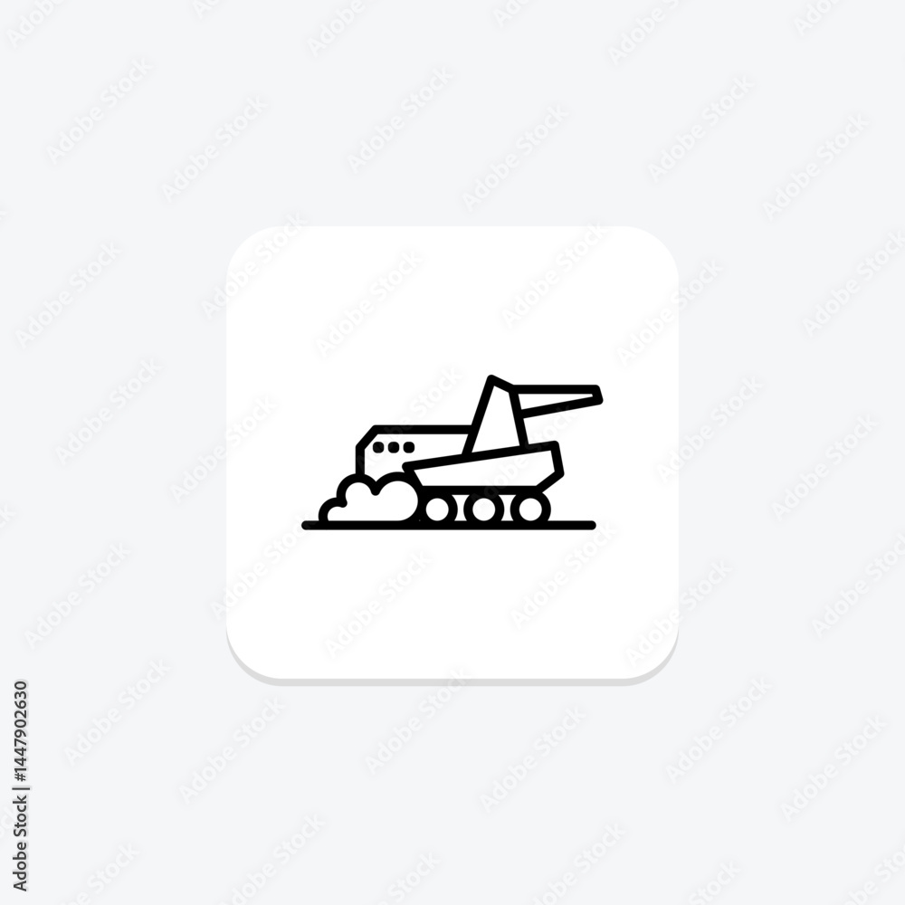 Farming Machinery On Land, vector, pixel perfect, illustrator file Farming Machinery On Land, vector, pixel perfect, illustrator file