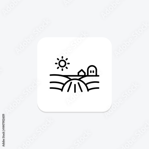 Bare Soil Farm, vector, pixel perfect, illustrator file
