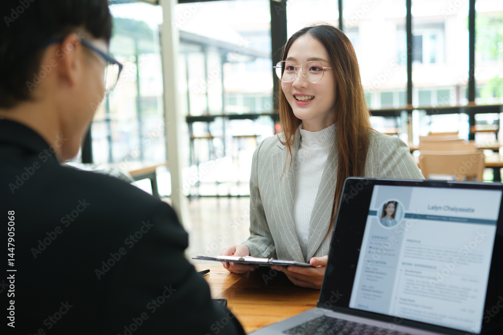 Business, job interview concept. Business, job interview concept.