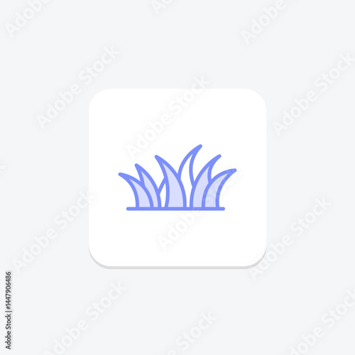 Grass Field, vector, pixel perfect, illustrator file