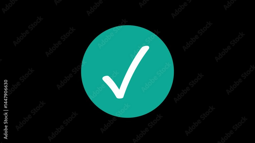 Minimalist Circle Fill Check Mark Icon Animation, Simple Circle Fill Check Mark Icon Animation Minimalist Circle Fill Check Mark Icon Animation, Simple Circle Fill Check Mark Icon Animation