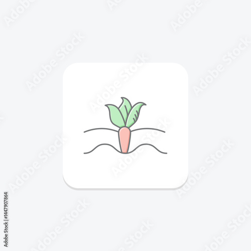 Vegetable Farm, vector, pixel perfect, illustrator file