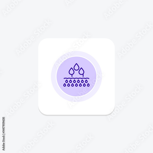 Watered Field, vector, pixel perfect, illustrator file