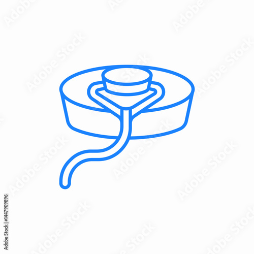 lasso rope icon sign vector