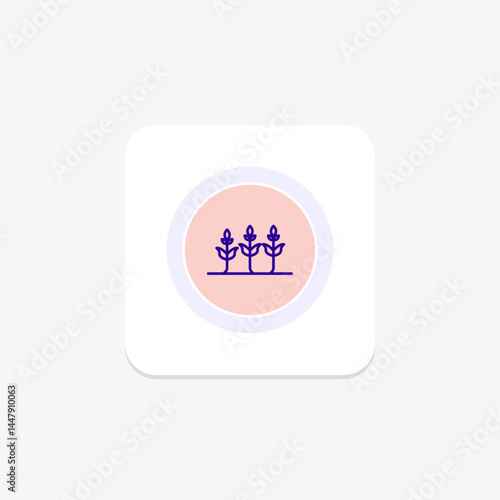 Growing Crops, vector, pixel perfect, illustrator file