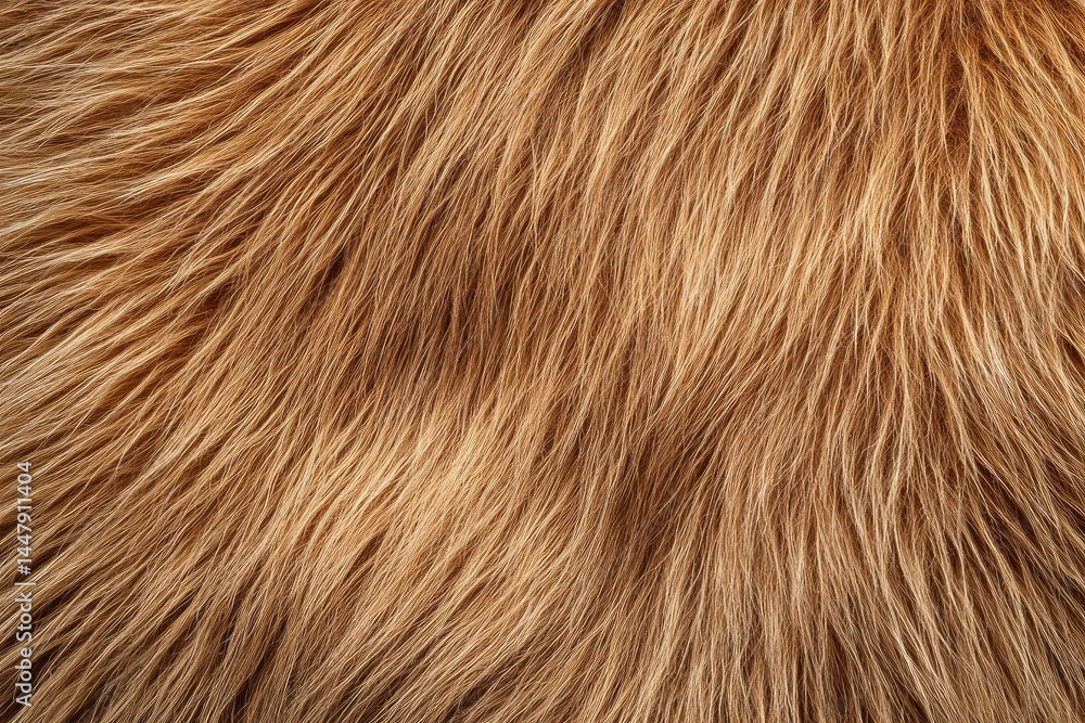 Brown Fur Texture Close Up Brown Fur Texture Close Up