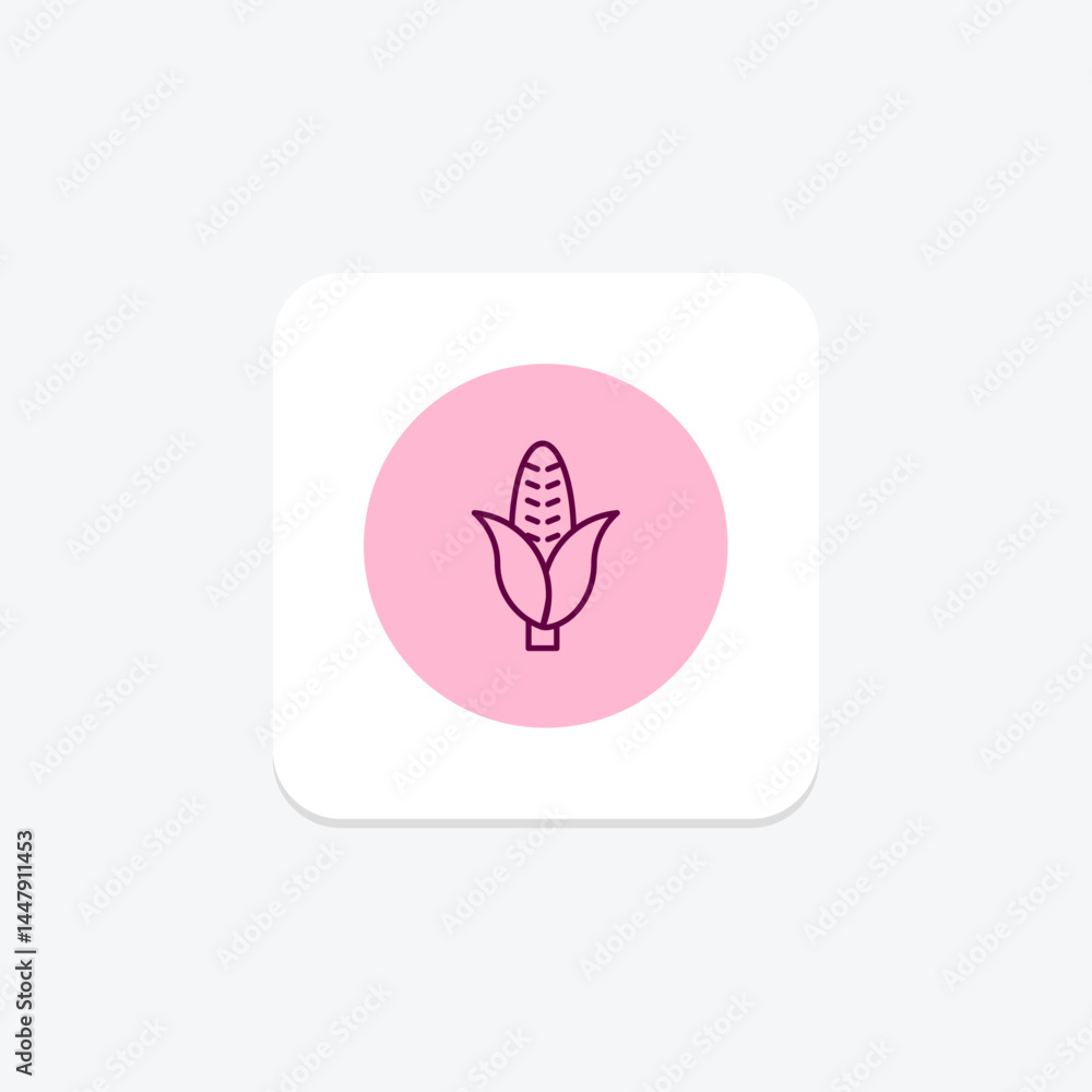 Corn Field, vector, pixel perfect, illustrator file Corn Field, vector, pixel perfect, illustrator file