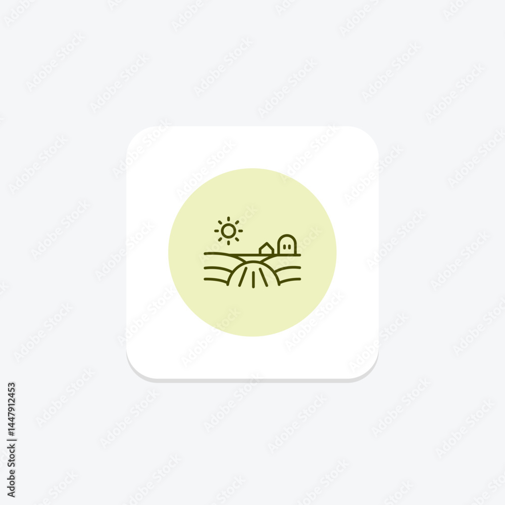 Bare Soil Farm, vector, pixel perfect, illustrator file Bare Soil Farm, vector, pixel perfect, illustrator file