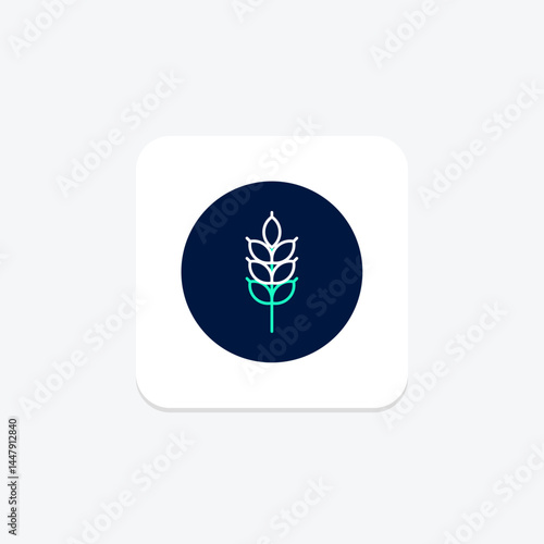 Wheat Field, vector, pixel perfect, illustrator file