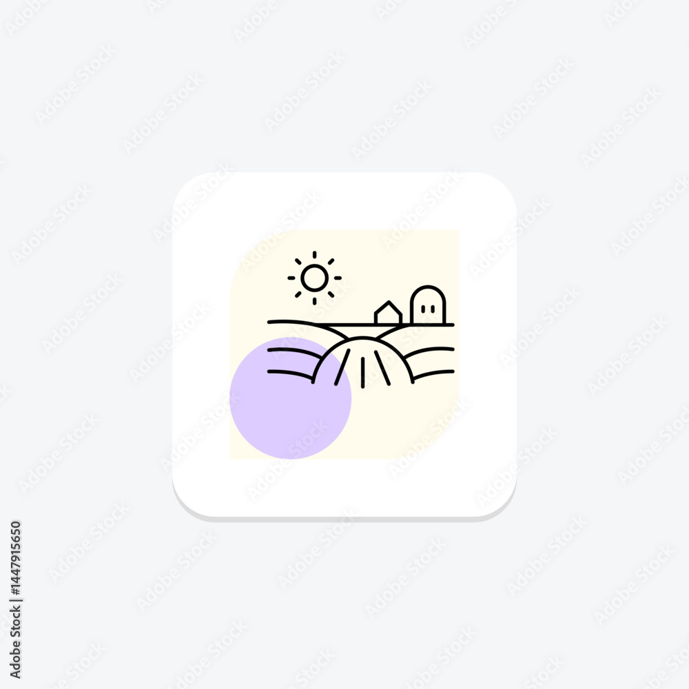 Bare Soil Farm, vector, pixel perfect, illustrator file Bare Soil Farm, vector, pixel perfect, illustrator file