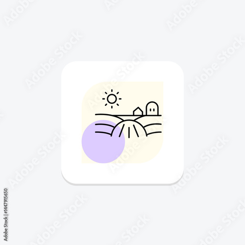 Bare Soil Farm, vector, pixel perfect, illustrator file