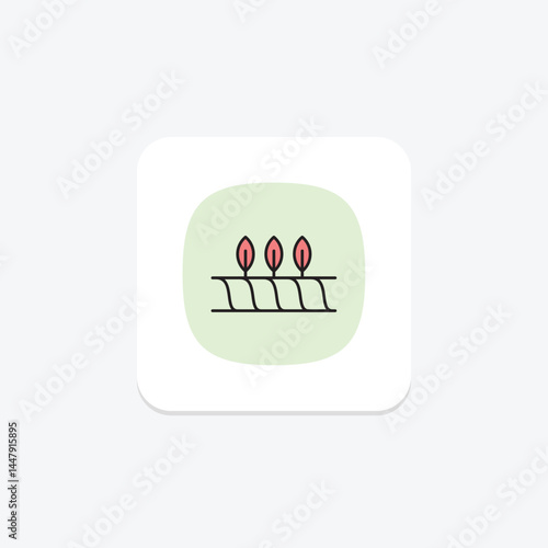 Flat Crop Field, vector, pixel perfect, illustrator file