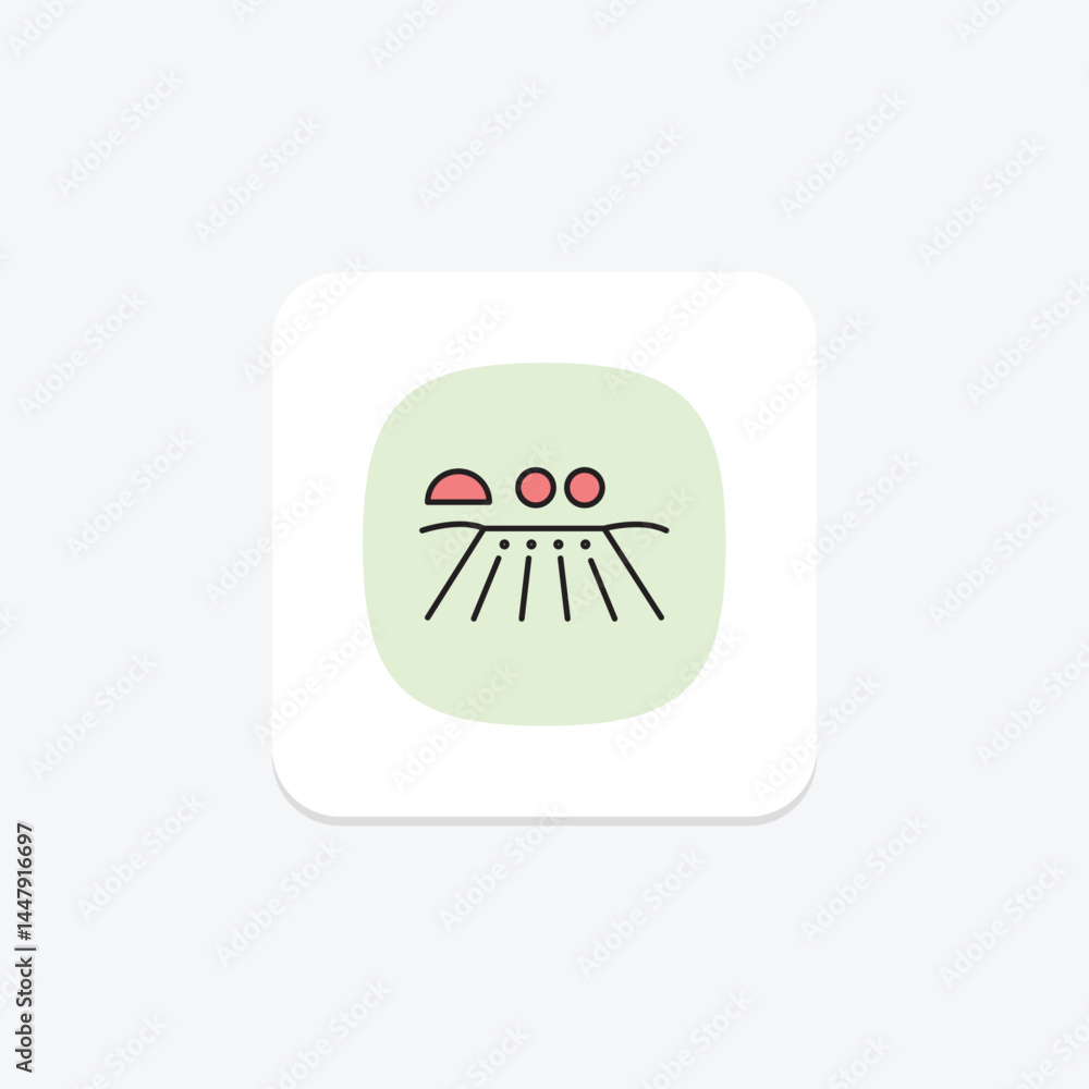 Tilled Ground, vector, pixel perfect, illustrator file Tilled Ground, vector, pixel perfect, illustrator file