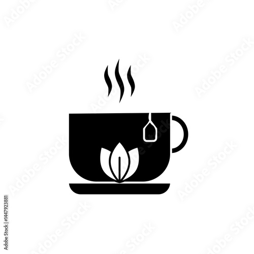 Herbal tea Icon. Herbal tea Vector Icon in line style design. Herbal tea Symbol. Vector illustration.