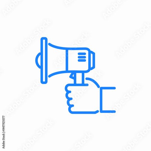 announcement marketing icon sign vector