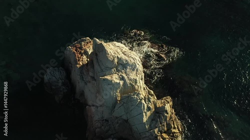 Rock in the sea, Lloret de Mar