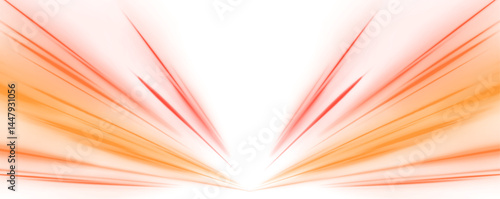 Sport car is made of polygons, lines and connected dots. Racing cars dynamic flash effects city road with long exposure night ligh. Vector PNG glitter light fire flare trace.	