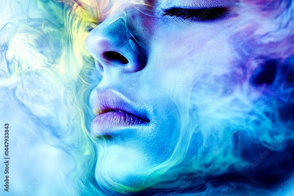 Chronic disorder - chronic fatigue syndrome: abstract image of health condition. Metaphorical chronic fatigue syndrome feelings of a long-lasting disease. Supportive care. Pain management.