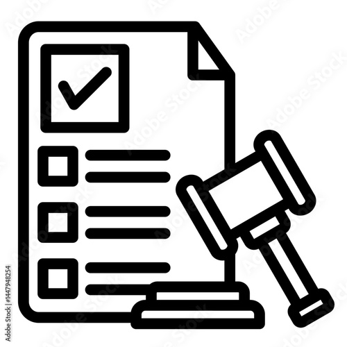 Changing Regulations  Icon Element For Design	