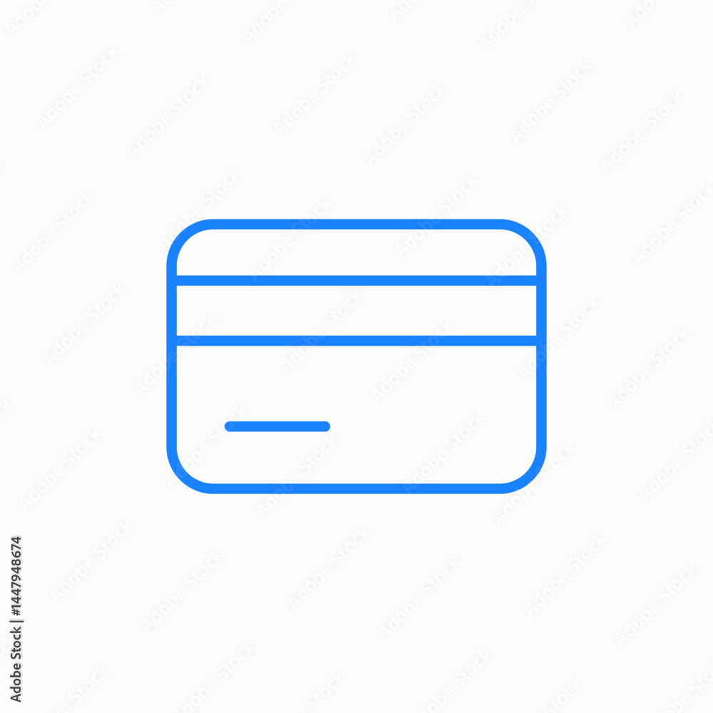 credit card icon sign vector credit card icon sign vector