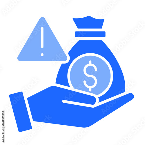 Sinvestment Risk  Icon Element For Design	