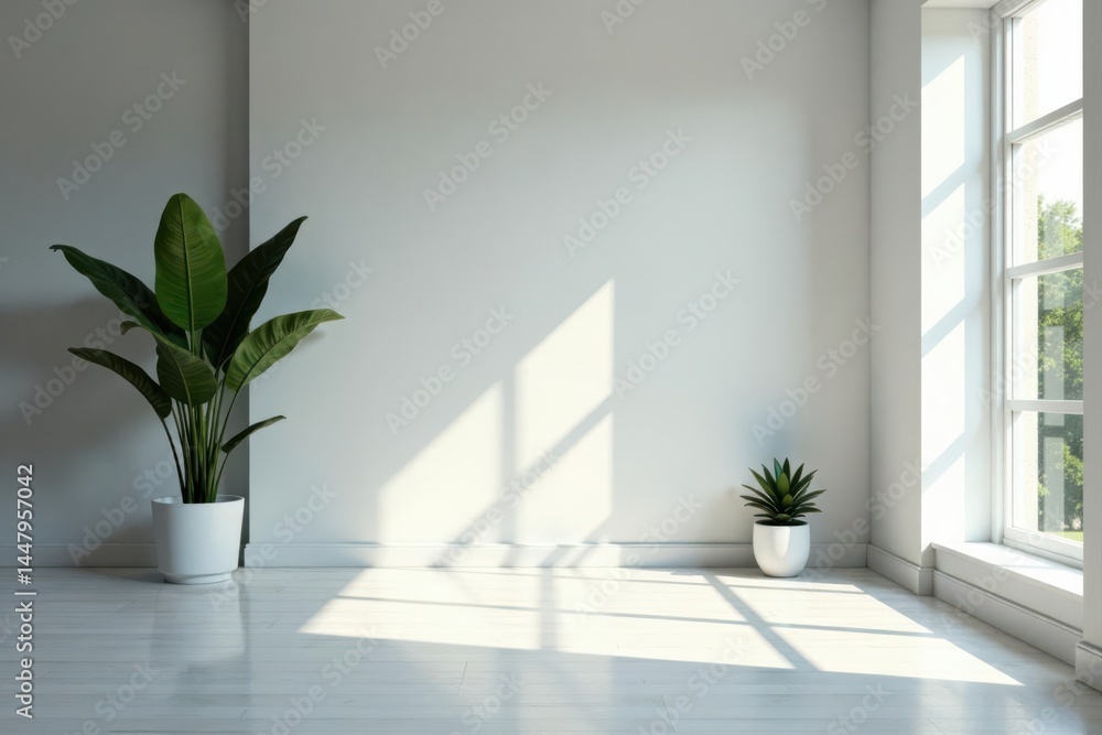 Modern gray & white studio room, ideal product showcasing Clean, bright aesthetic , room, clean Modern gray & white studio room, ideal product showcasing Clean, bright aesthetic , room, clean
