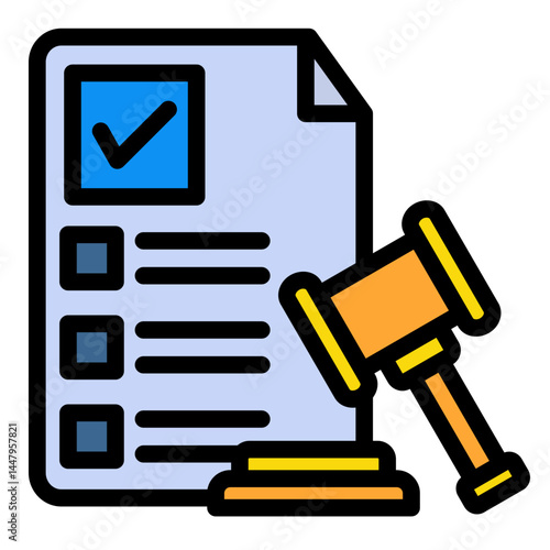 Changing Regulations  Icon Element For Design	