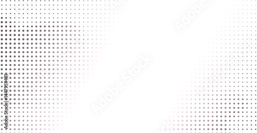 Subtle Gray Dot Matrix Background with Gradient Fade for Modern Design Projects creating an interesting visual texture ideal for websites and presentation backdrops, enhancing readability