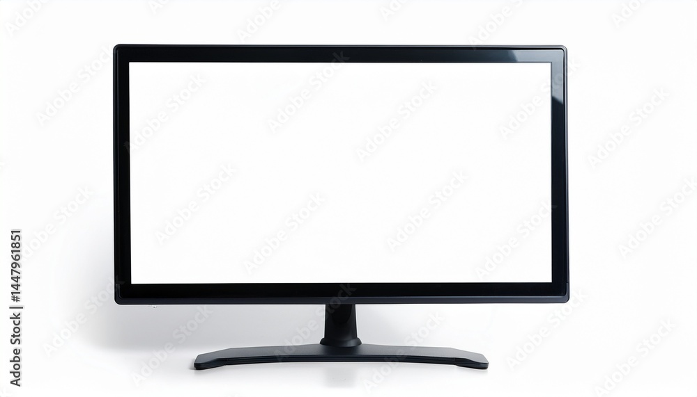 Blank Black Computer Monitor Screen Display Technology Blank Black Computer Monitor Screen Display Technology