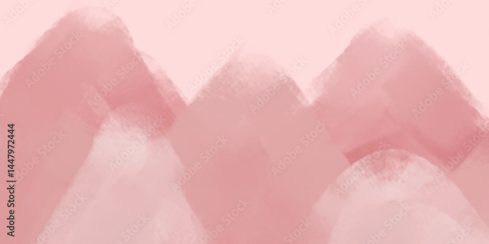 pink fantasy mountain background
