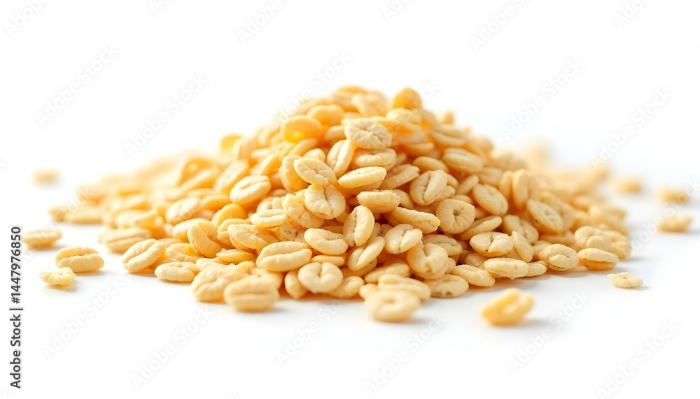 Cereals set isolated on white background Cereals set isolated on white background