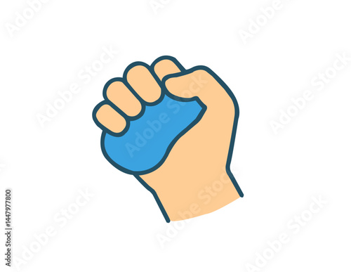 putty therapy exercise icon