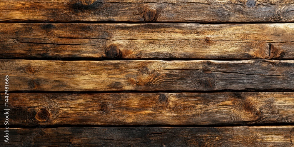 Rustic wooden planks showcase rich textures and earthy tones in a warm, inviting space Rustic wooden planks showcase rich textures and earthy tones in a warm, inviting space