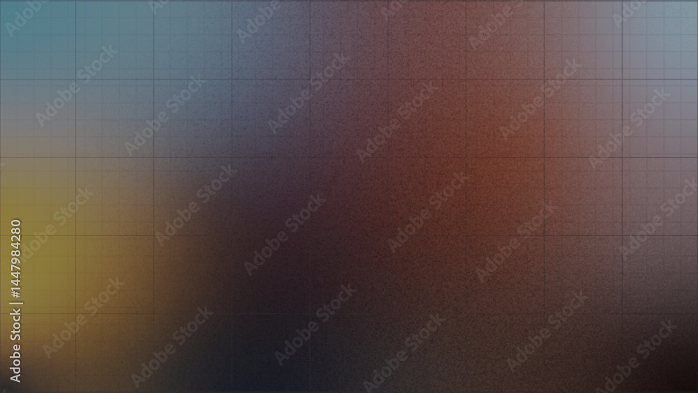 Obraz premium Gradient Grid Texture: Multi-Colour Abstract Background
