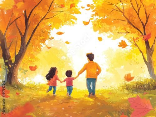 A vibrant illustration of a...