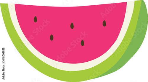 여름과일 반으로 자른 수박