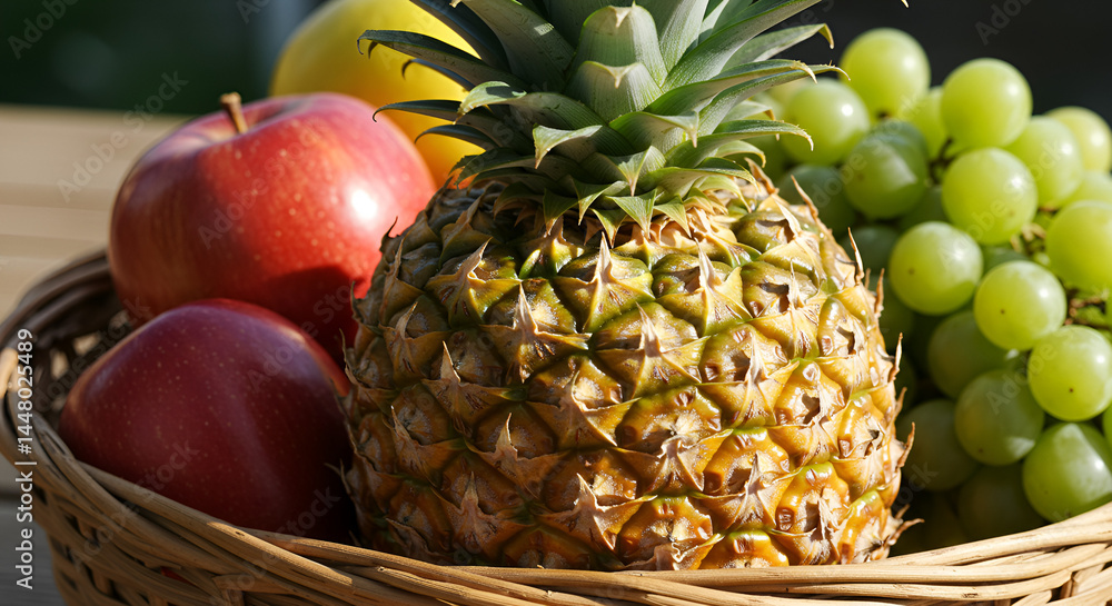 fruit on a plate fruit on a plate