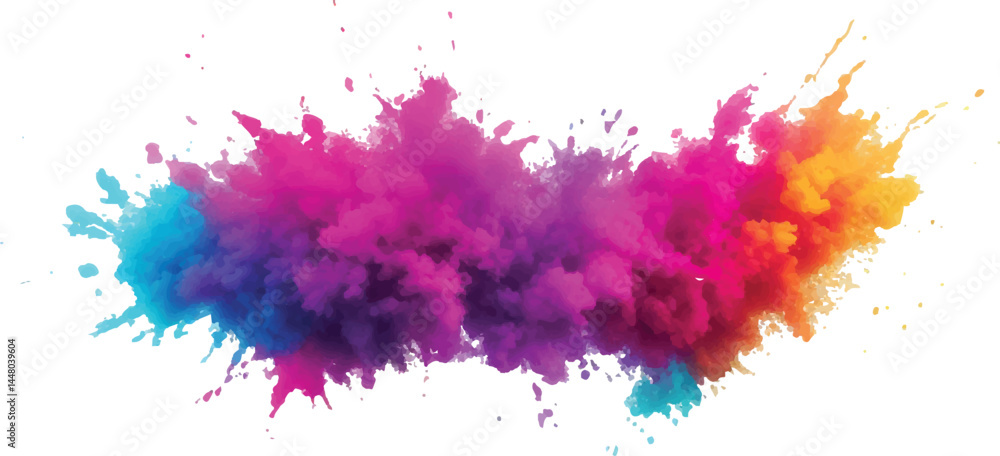 A Modern and Colorful Aquarelle Art Piece Featuring Explosive Watercolor Streaks, Splashes, and Brush Marks on a White Canvas, Creating a Dynamic and Playful Splash Effect.
A Modern and Colorful Aquarelle Art Piece Featuring Explosive Watercolor Streaks, Splashes, and Brush Marks on a White Canvas, Creating a Dynamic and Playful Splash Effect.