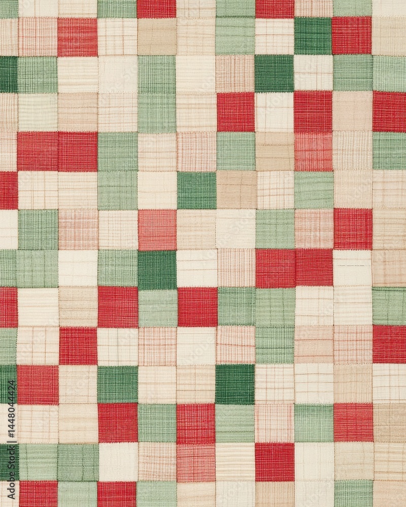 Checkered fabric texture Checkered fabric texture