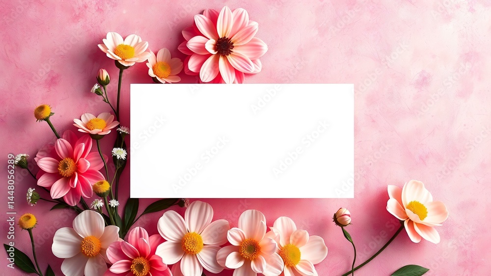 Elegant Invitation Card Template - Mock-up for Weddings, Parties, Anniversaries, and Special Celebrations Elegant Invitation Card Template - Mock-up for Weddings, Parties, Anniversaries, and Special Celebrations