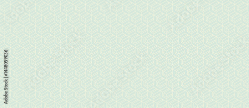 Wallpaper Mural Subtle sage green geometric pattern, perfect for backgrounds, textures, or website design.  Its understated elegance creates a calming and sophisticated aesthetic. Torontodigital.ca