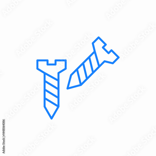 measuring tape tools. icon sign vector
